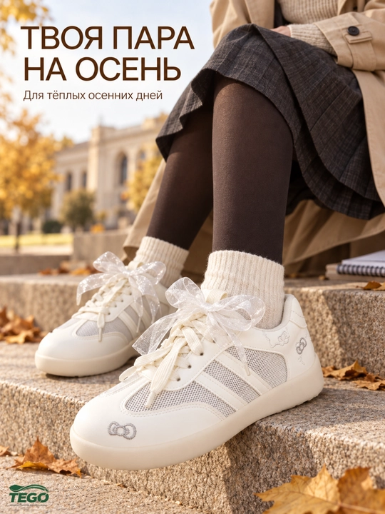Женские кроссовки для школы и учебы на каждый день, размеры 35–40 - 