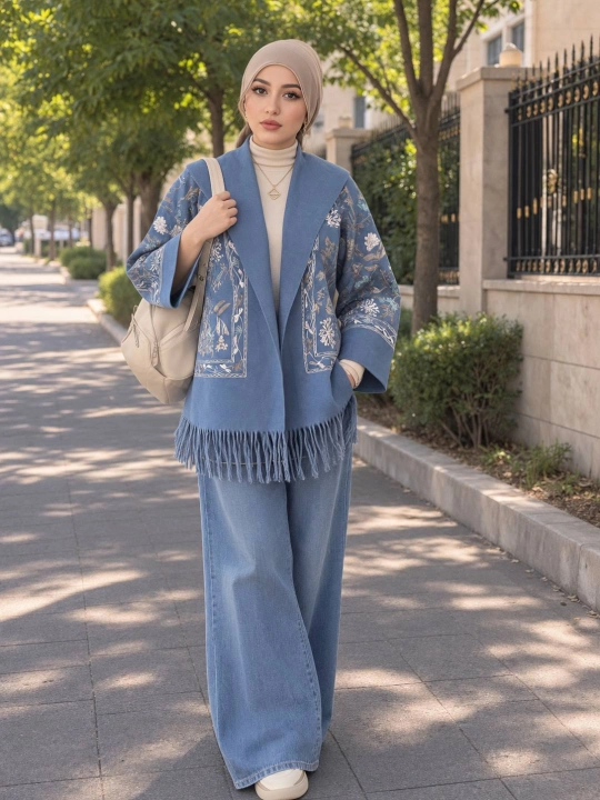 Ayollar kardigani, kashemir, sovgabop, poncho, Abaya