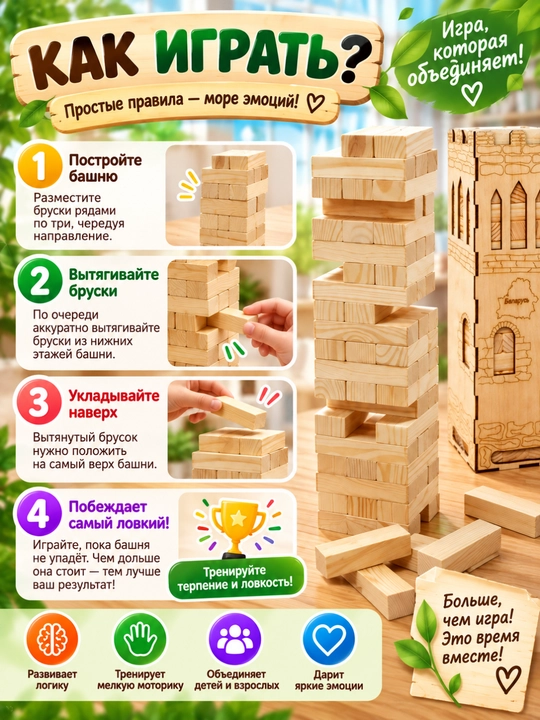 Игра детская настольная, GENIO KIDS-DIDACTICS