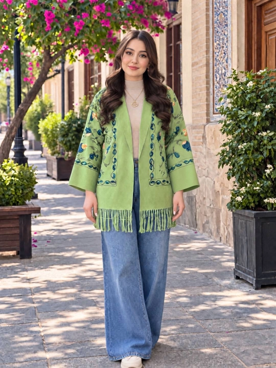 Ayollar kardigani, kashemir, sovgabop, poncho, Abaya - 