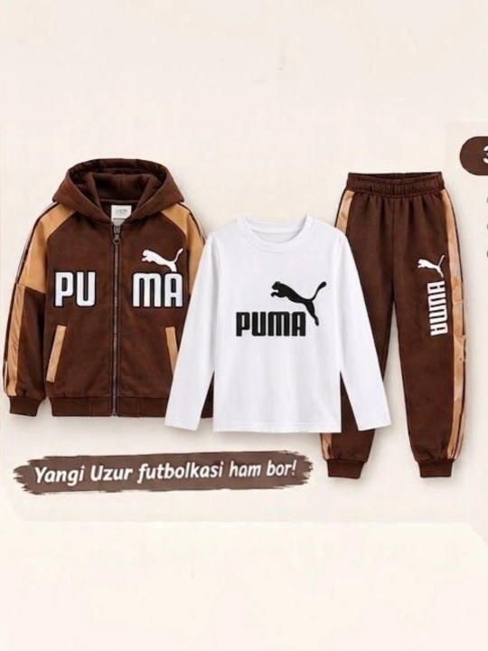 O`g`il bolalar uchun sport kostyumi, 5–9 yosh, uch qismli to'plam maktab va sayrlar uchun