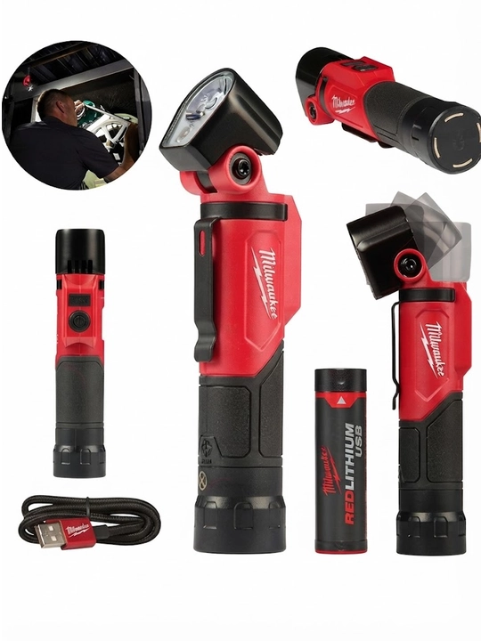 Milwaukee USB qayta zaryadlanuvchi chiroq L4 PWL-301 4933479765 - 