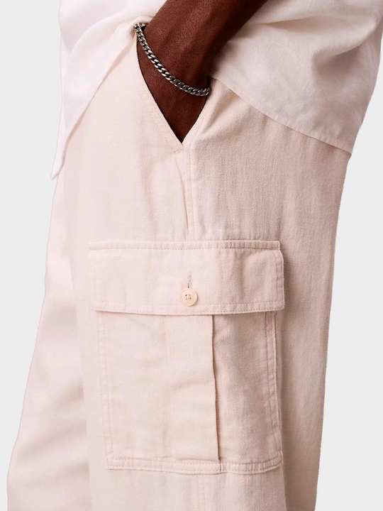 Calvin Klein Jeans Штаны RELAXED STRAIGHT LINEN CARGO PAN LV04RF611G