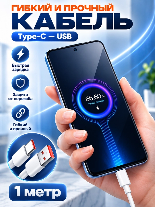 Samsung va Xiaomi Redmi uchun tezkor quvvatlash qurilmasi 120 Vt 67 Vt 33 Vt Type-C kabeli