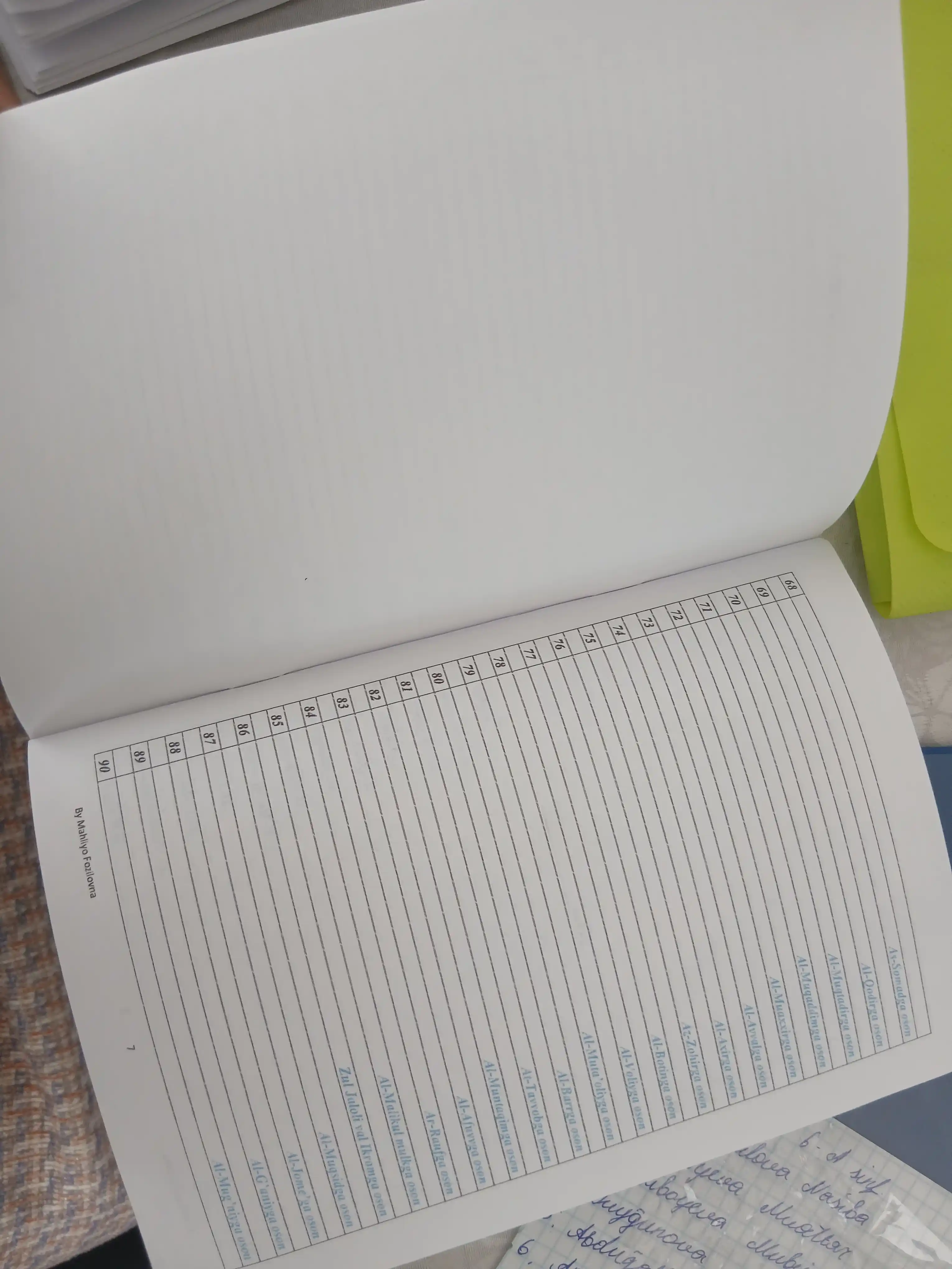 Allohga oson texnikasi - Ruhiy yuksalish uchun kundalik