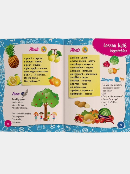English for kids (rus/ingliz tilida)