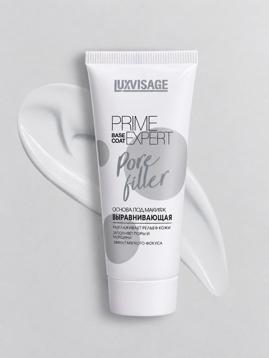Основа под макияж LUXVISAGE PRIME EXPERT PORE FILLER выравнивающая тон прозрачная 35 мл