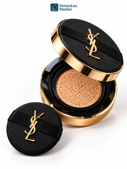 Тональный кушон для лица Yves Saint Laurent Cushion, компактный тональный крем для макияжа
