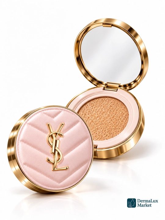 Тональный кушон для лица Yves Saint Laurent Cushion, компактный тональный крем для макияжа