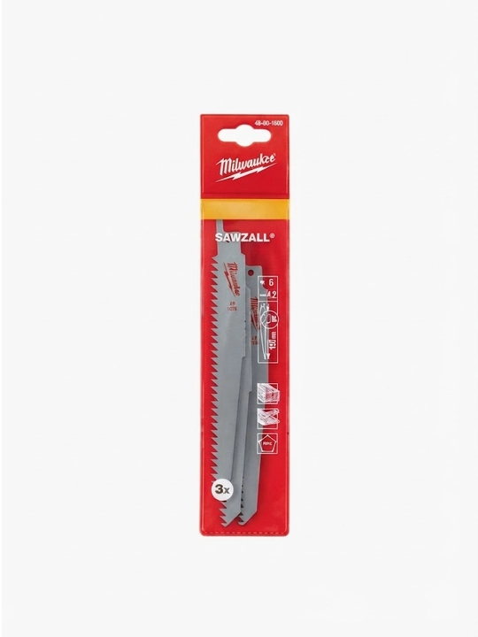 Milwaukee S644D 150 x 6 mm / 4.2 mm tishli yog'och va plastik arra pichog'i