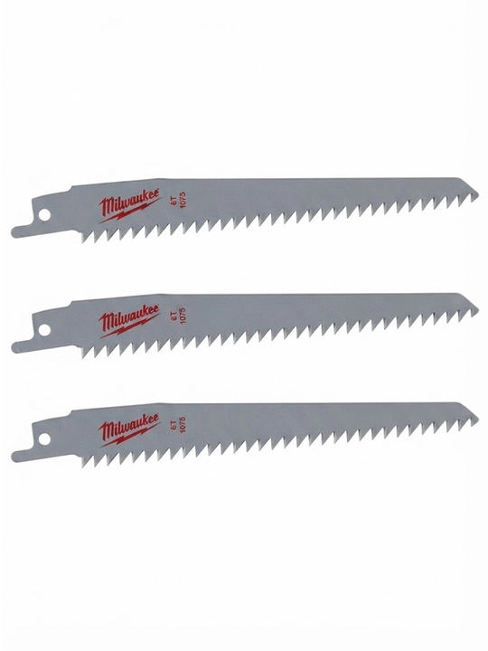 Milwaukee S644D 150 x 6 mm / 4.2 mm tishli yog'och va plastik arra pichog'i