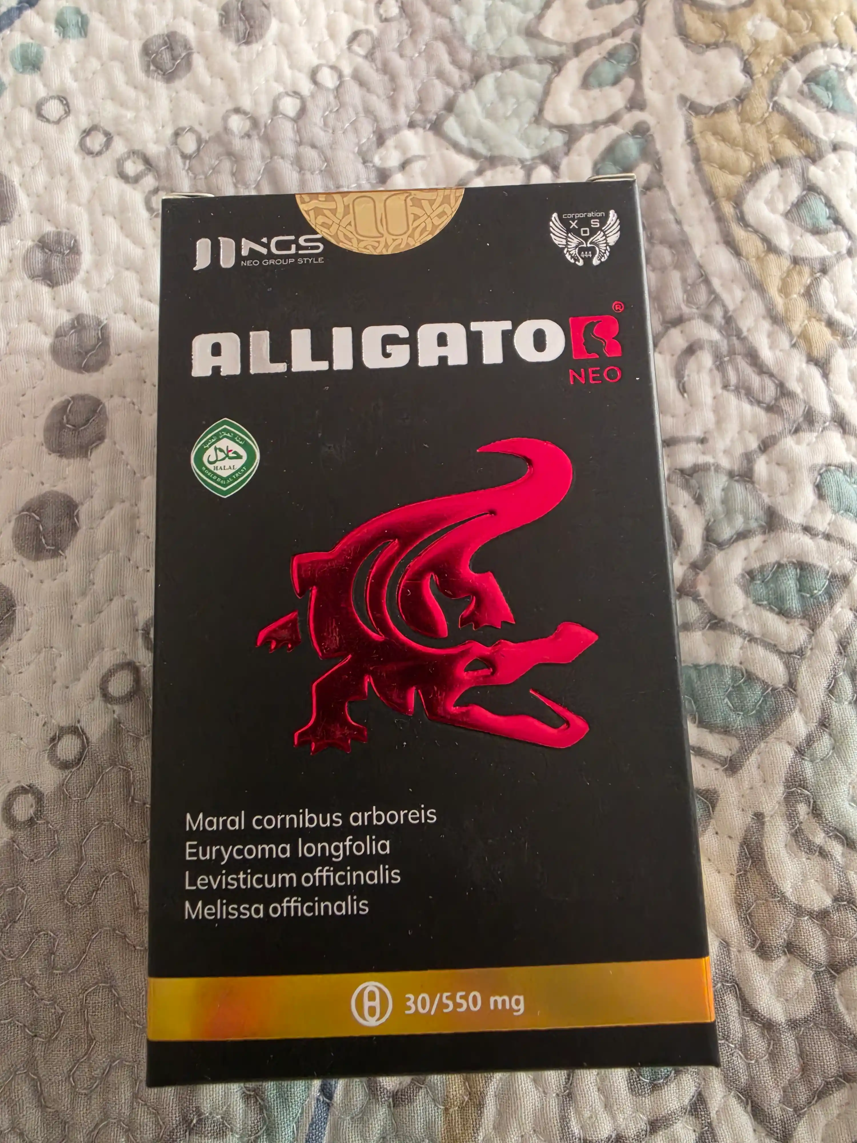 Alligator Neo капсулы для мужчин — тонус, либидо, энергия, 30 капсул