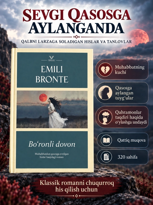 Bo'ronli dovon - Emili Bronte