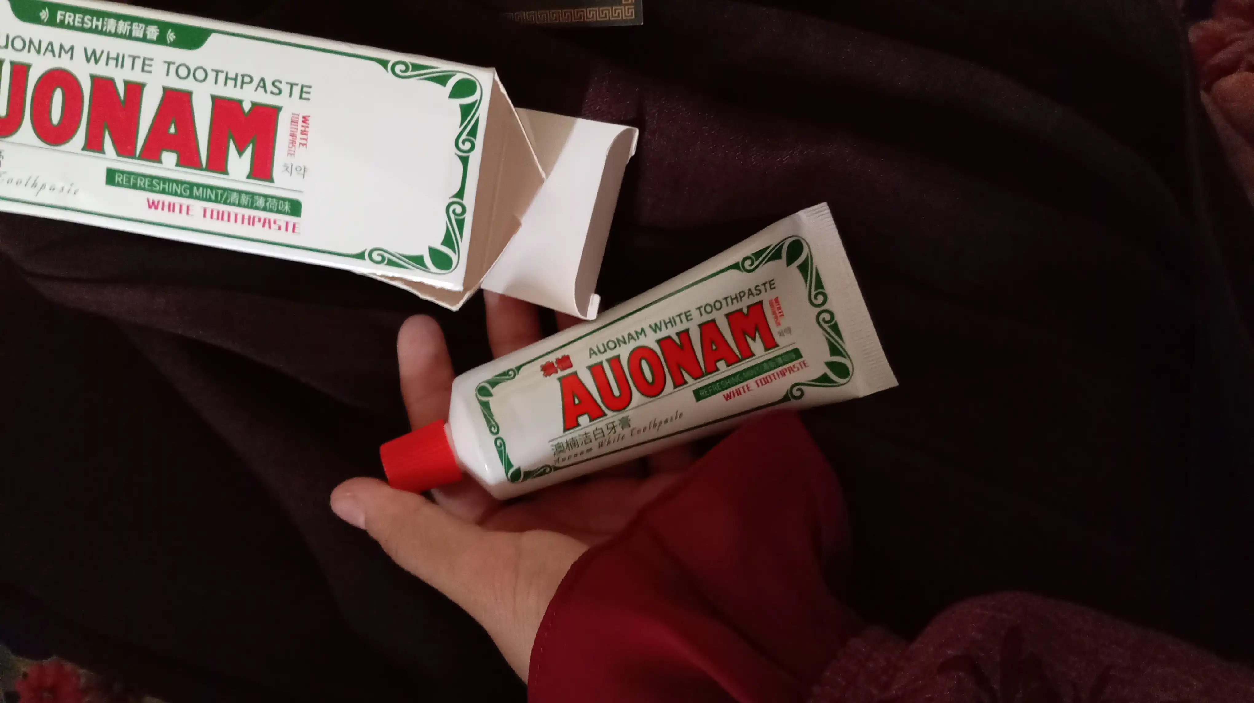 AUONAM - Oqartiruvchi tish pastasi