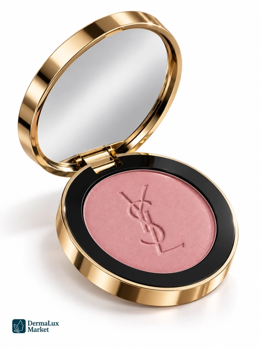 Румяна для лица Yves Saint Laurent Make Me Blush, компактные сухие румяна для щёк