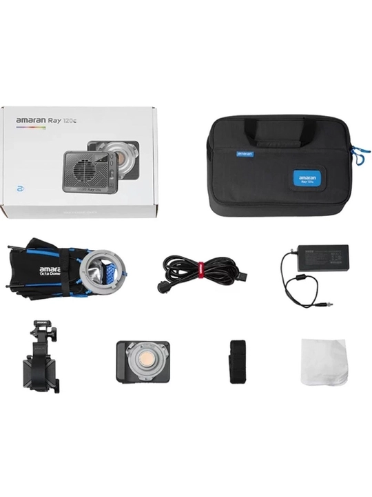 Amaran Ray 120c RGB. Ranglari oq sariq va 360ta rangga ega