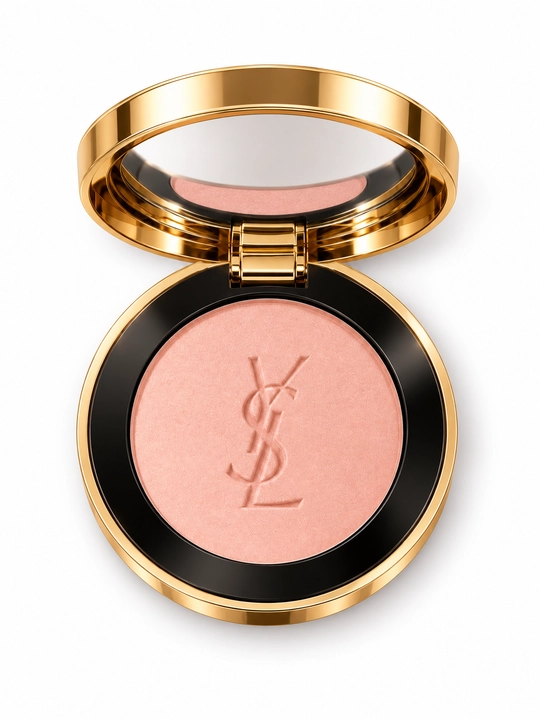 Yuz uchun rumyana Yves Saint Laurent Make Me Blush, yonoqlar uchun ixcham quruq rumyana