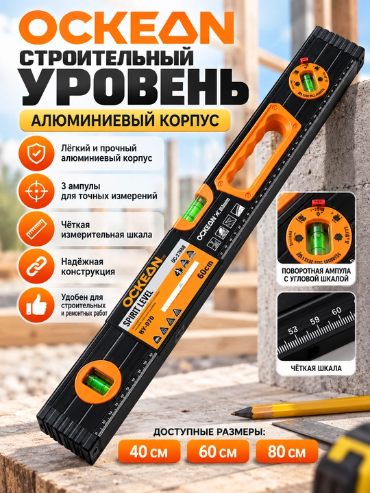 Строительный уровень OCKEAN - 
