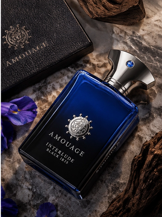 Amouage Lyric Man, Interlude Man, Interlude Black Iris erkakalar atirlari 100 ml