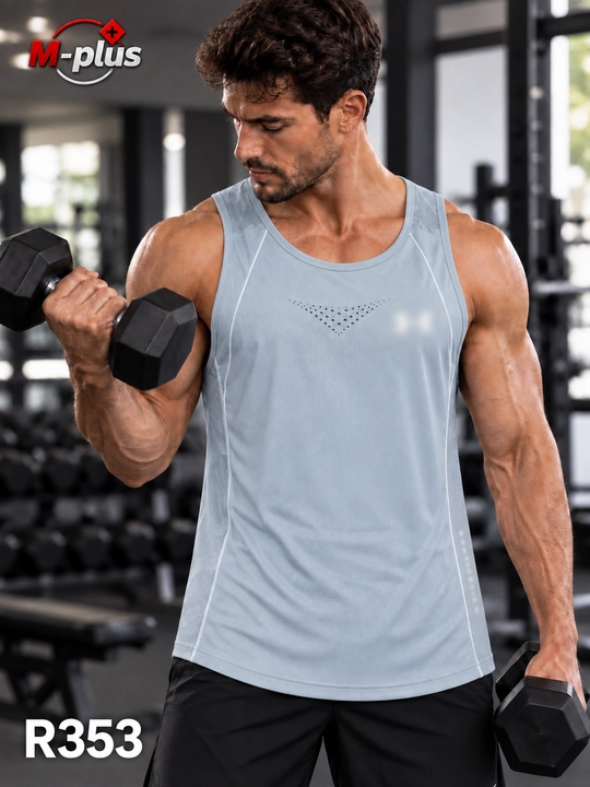 Erkaklar uchun sport maykasi, fitness va bodibilding uchun