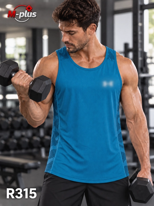 Erkaklar uchun sport maykasi, fitness va bodibilding uchun