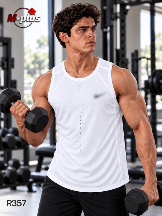 Erkaklar uchun sport maykasi, fitness va bodibilding uchun