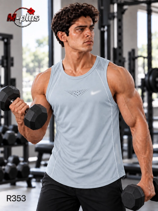 Erkaklar uchun sport maykasi, fitness va bodibilding uchun