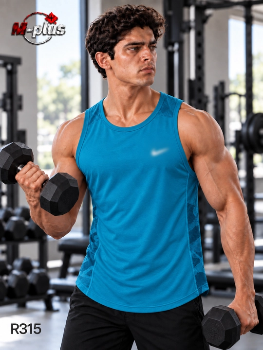 Erkaklar uchun sport maykasi, fitness va bodibilding uchun