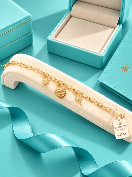 Золотой браслет GOLDWISH, Royal Chain, 585 проба, вес 6.27 г, размер 18–21 - 