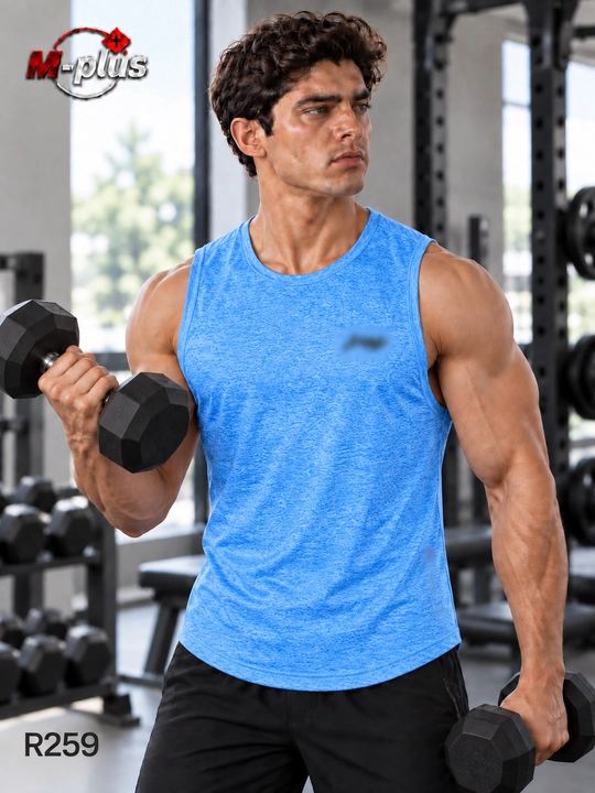 Erkaklar uchun sport maykasi, fitness va bodibilding uchun