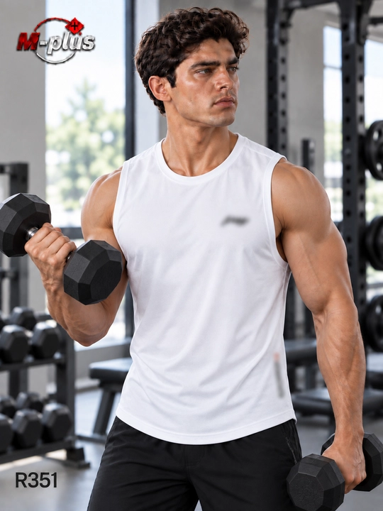 Erkaklar uchun sport maykasi, fitness va bodibilding uchun