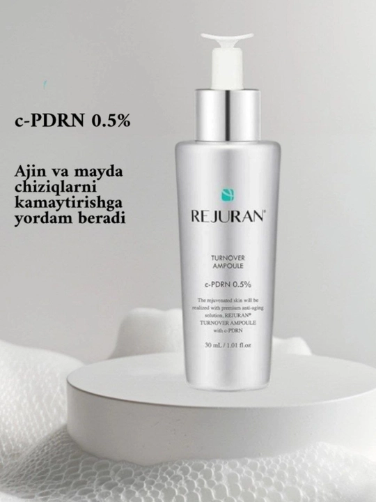 Yuz uchun REJURAN Turnover Ampoule yoshartiruvchi zardobi, 30 ml - 