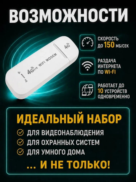 Cho'ntak Wi-Fi, router, sim kartalik wi fi router, 4G, LTE