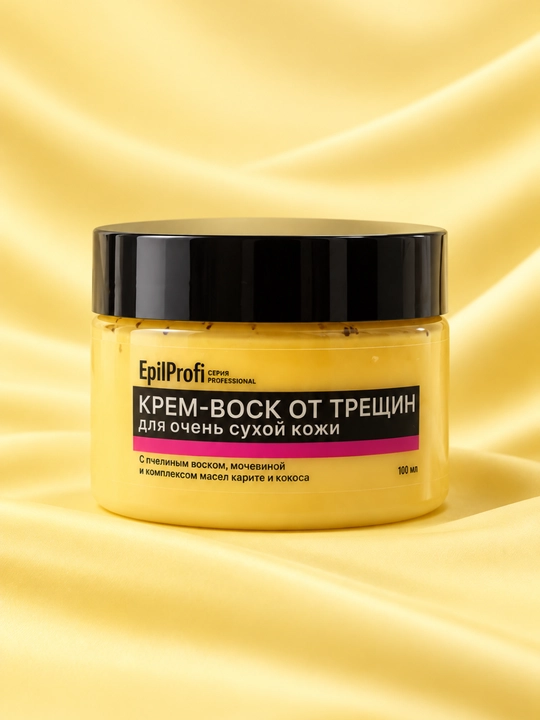 EpilProfi Professional — Juda quruq teri uchun yoriqlarga qarshi krem-mum, 100 ml