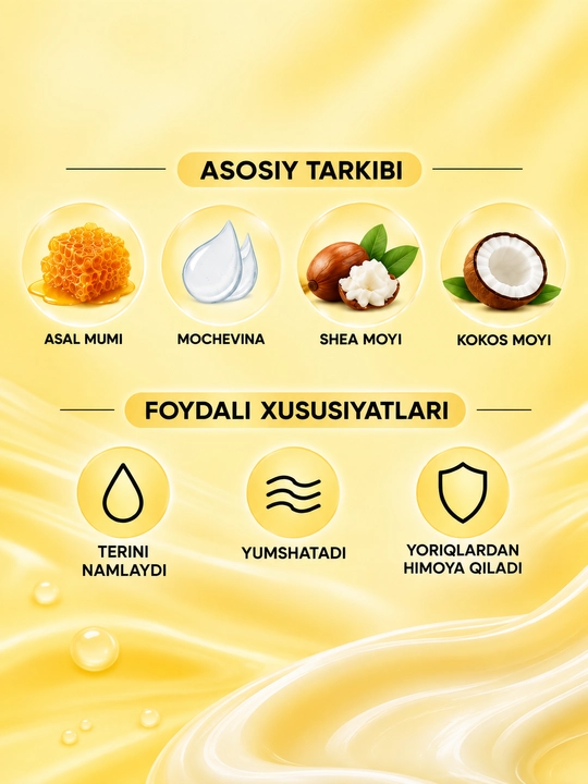 EpilProfi Professional — Juda quruq teri uchun yoriqlarga qarshi krem-mum, 100 ml
