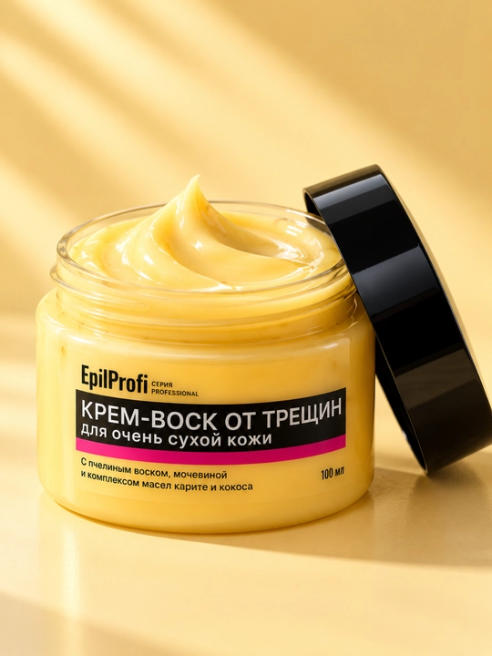 EpilProfi Professional — Juda quruq teri uchun yoriqlarga qarshi krem-mum, 100 ml