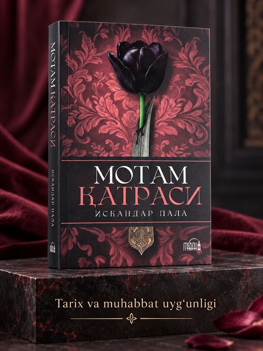 Iskandar Pala «Motam qatrasi» badiiy romani, o‘zbek tilida