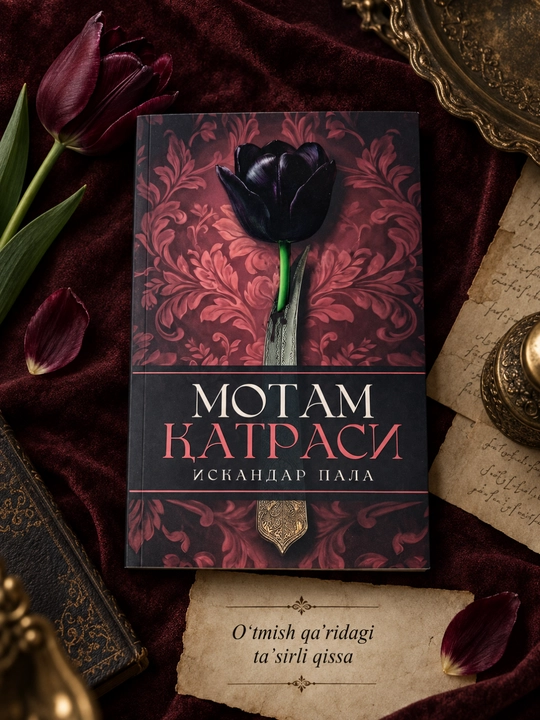 Iskandar Pala «Motam qatrasi» badiiy romani, o‘zbek tilida