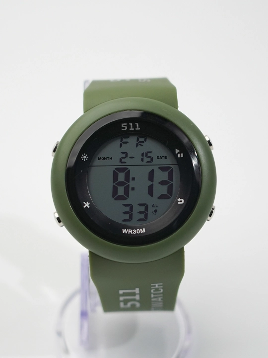 5.11 Force Tactical elektron soati, suvga chidamli 3ATM, zarbaga bardoshli sport soat
