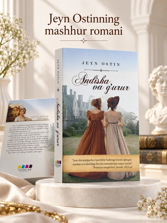 Jeyn Ostin «Andisha va g‘urur», o‘zbek tilidagi badiiy klassik roman