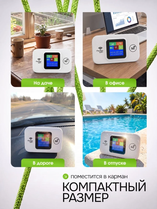 Cho'ntak Wi-Fi, router, sim kartalik wi fi router, 4G, LTE
