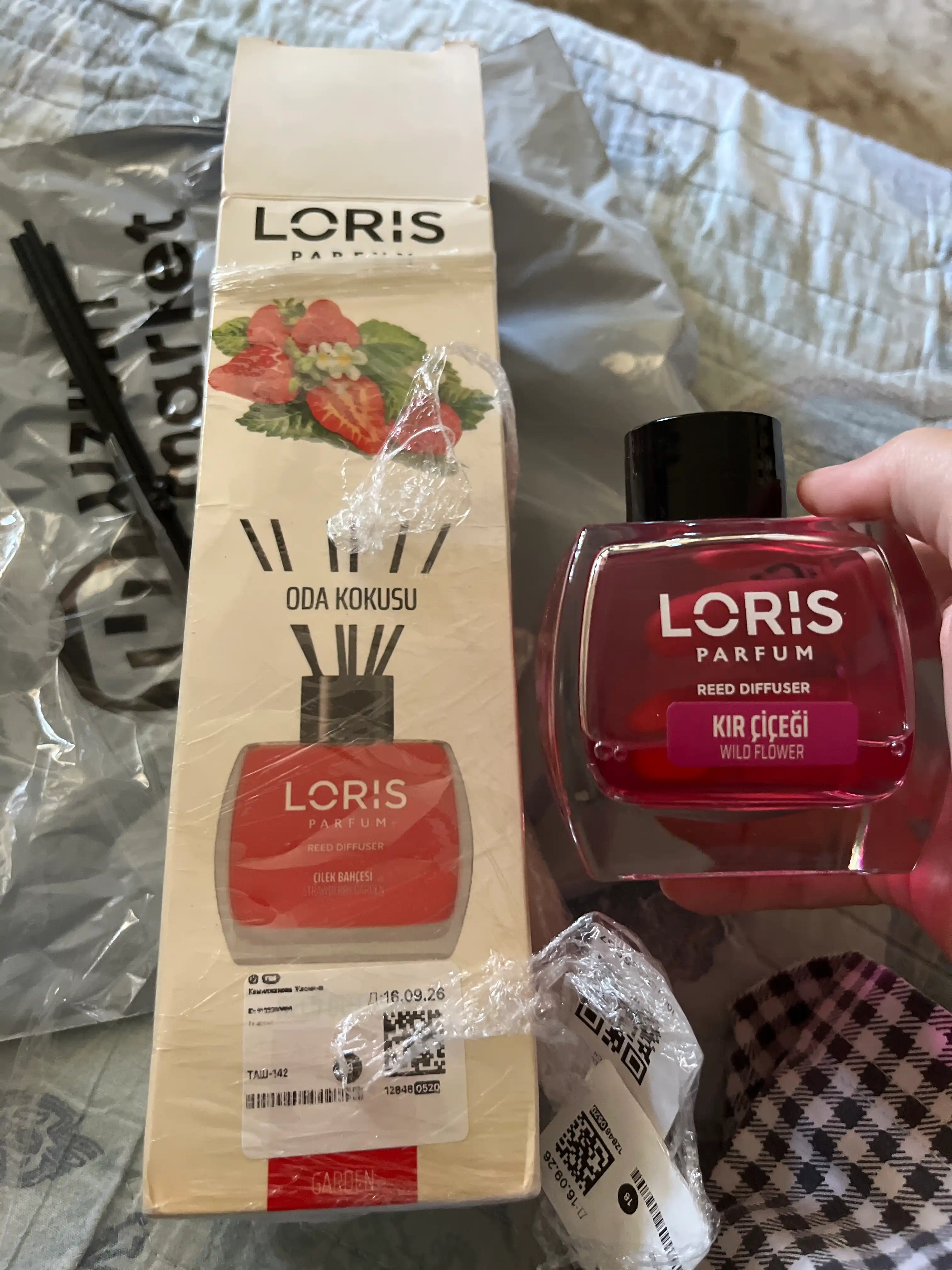 Loris aromadiffuzor - uy va ofis uchun tayoqchali xushbo‘y diffuzor, 120 ml
