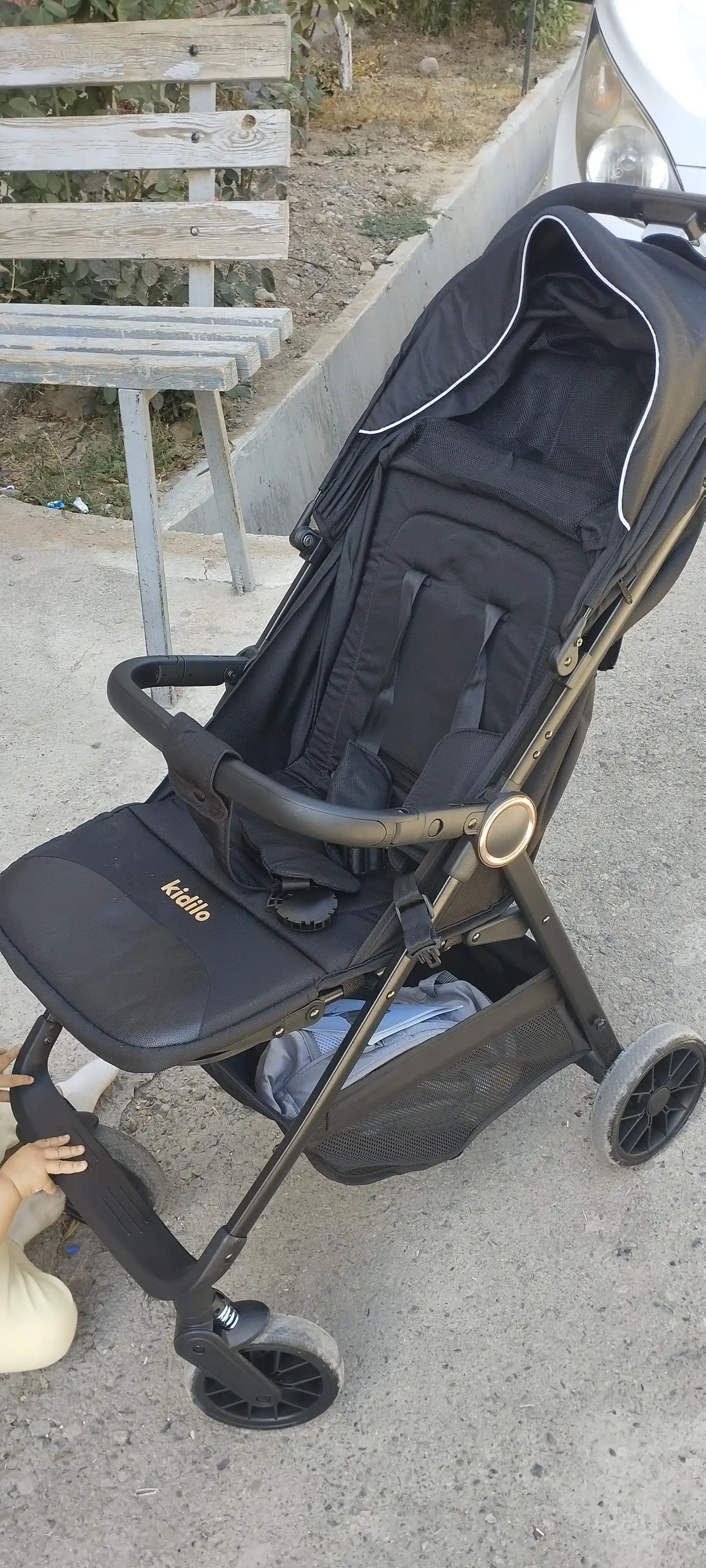 Детская коляска kidilo C6 (0-22 кг), легкая и складная коляска
