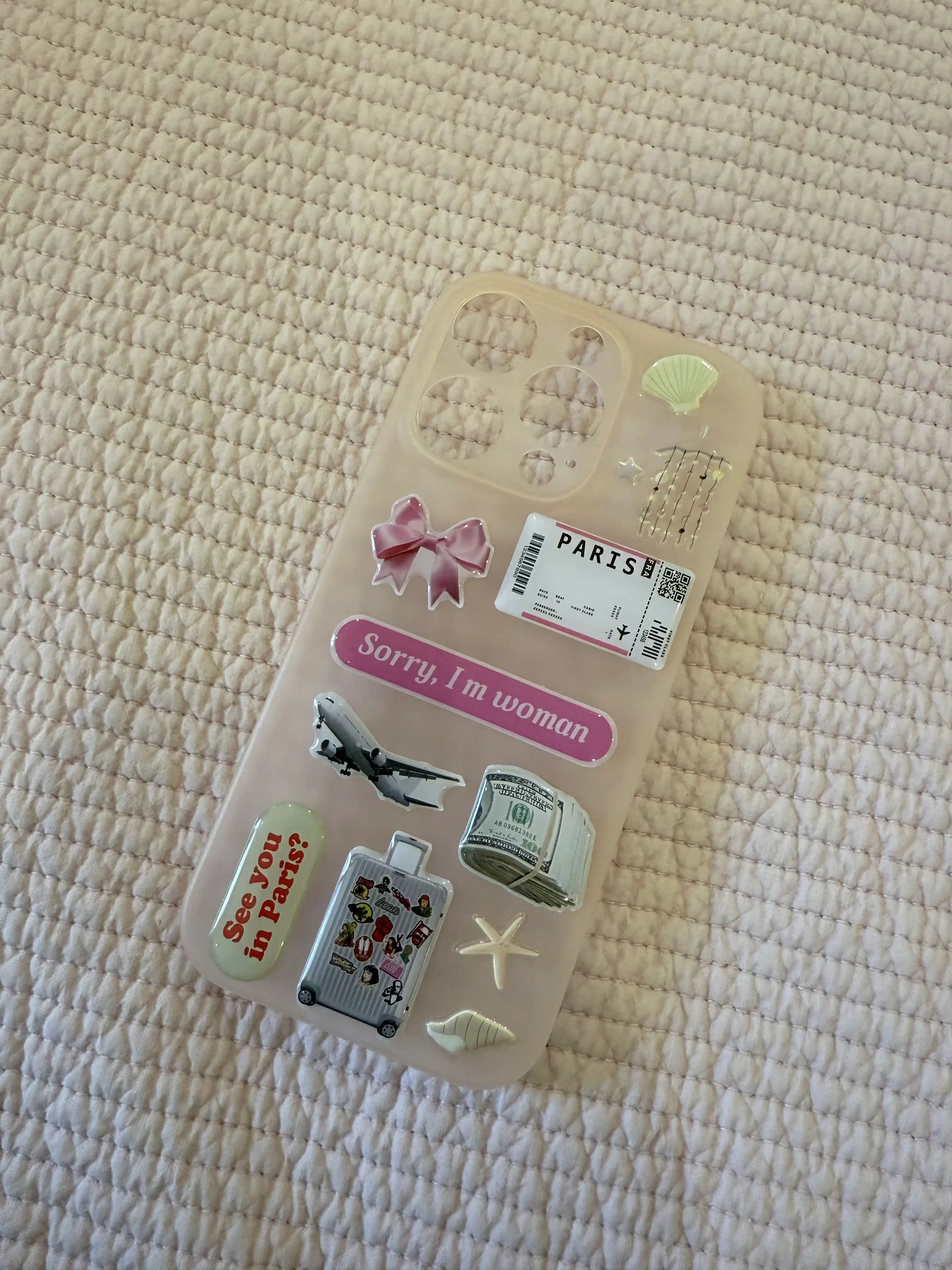 Telefon, iPhone, noutbuk va quloqchinlar uchun 3D stiker stikeri