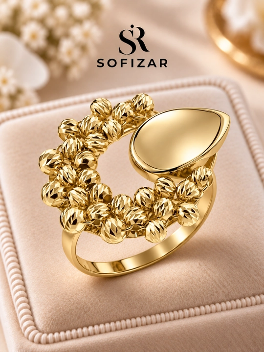 Женское золотое кольцо Sofizar 585 пробы, арт. 182001453 - 