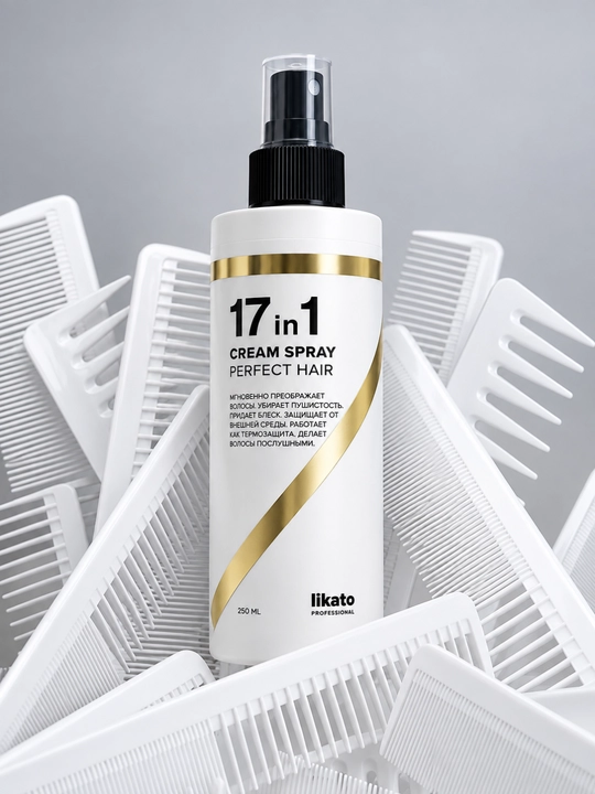 Likato Professional 17 в 1 Cream Spray Perfect Hair — крем-спрей для волос 17 в 1, 250 мл