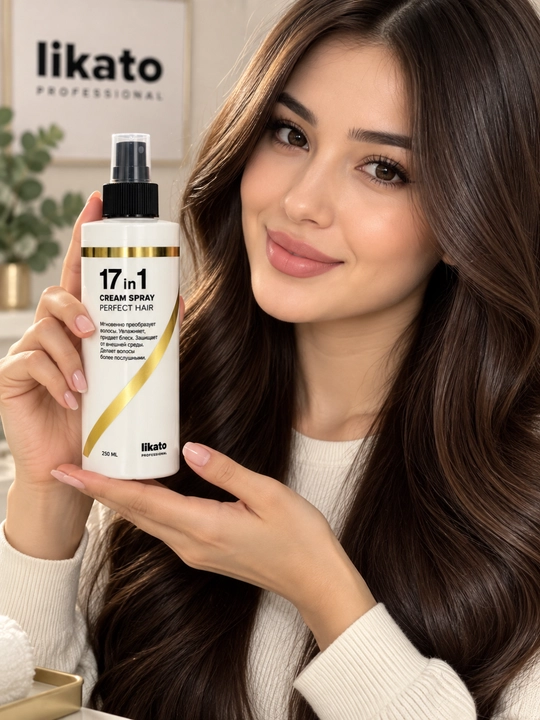 Likato Professional 17 в 1 Cream Spray Perfect Hair — крем-спрей для волос 17 в 1, 250 мл