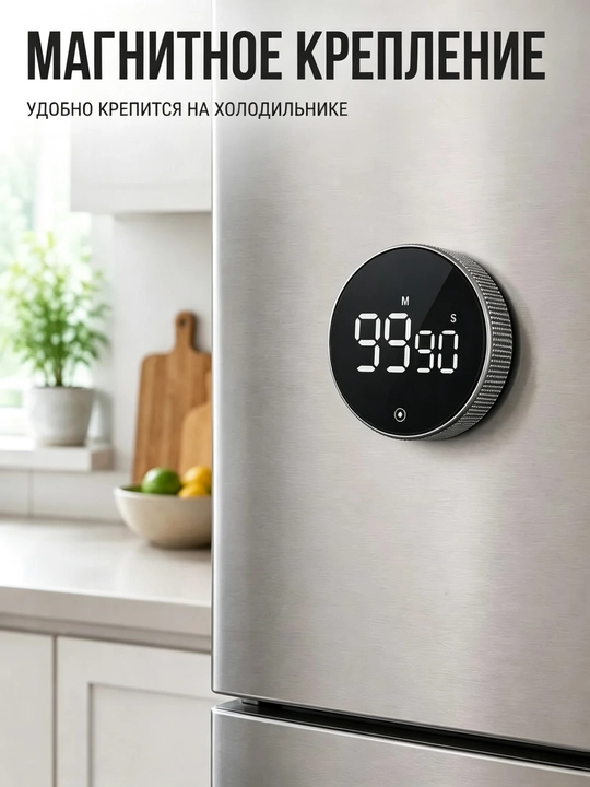 Oshxona, sport mashg‘ulotlari va uy uchun elektron svetodiodli taymer, TIMER