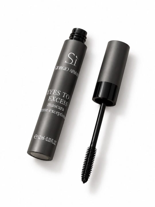 Чёрная тушь для ресниц Giorgio Armani Si, для объёмного макияжа ресниц