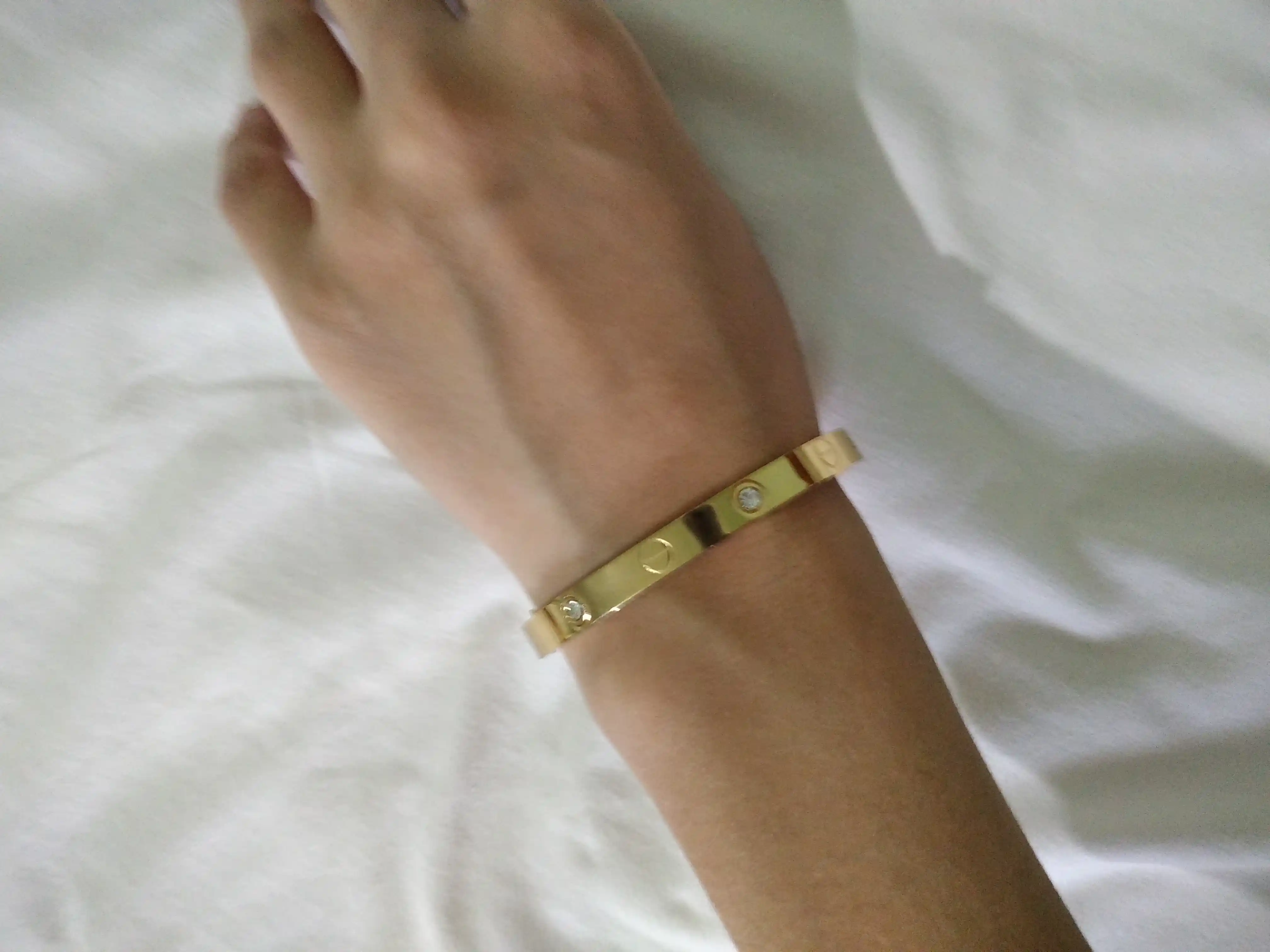 Женский браслет с кольцом Cartier Love, Cartier Clash, Cartier Nail, Bvlgari, Vanclef